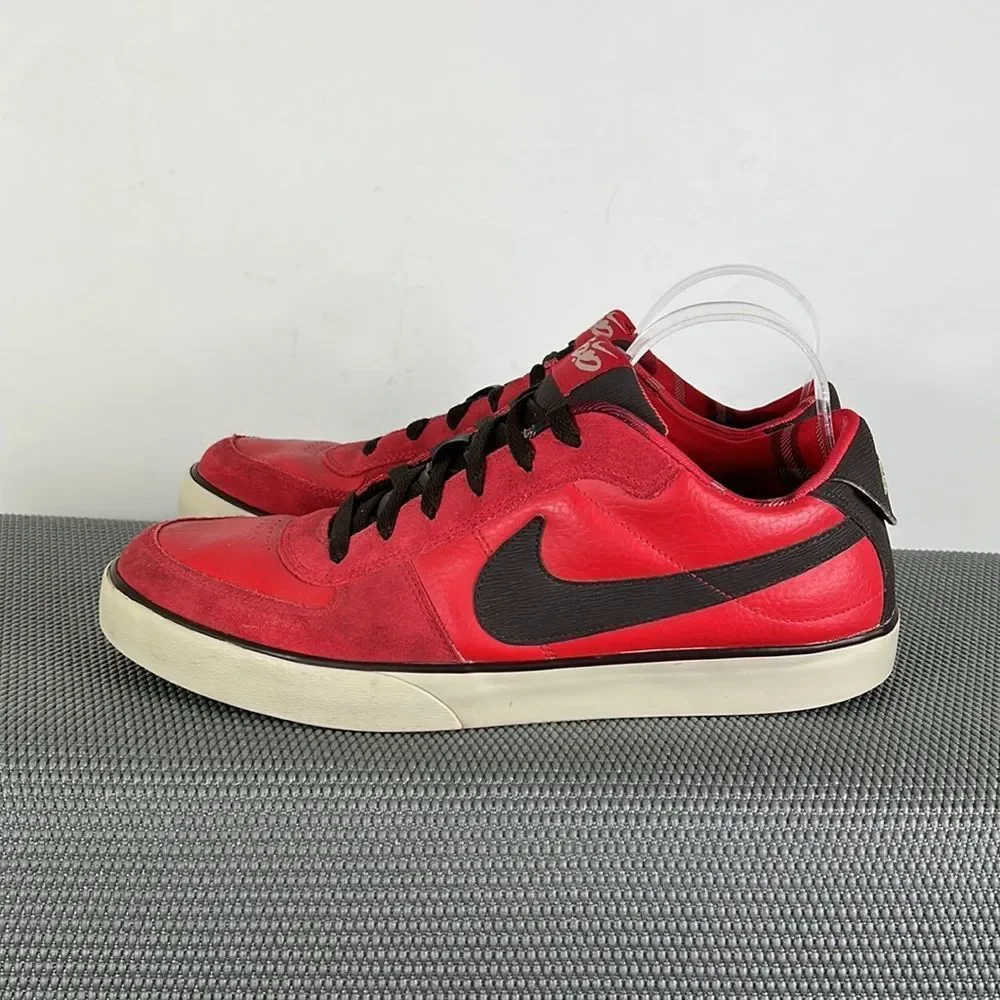 Nike red brown white 6.0 Mavrk athletic trainers sneakers men’s size 12_4